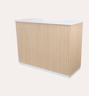 Nouveau Tambour Reception Desk (Large)