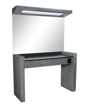 BRIGGS BARBER STATION W/ SOFFIT