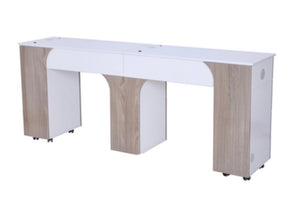 Milan Double Manicure Table