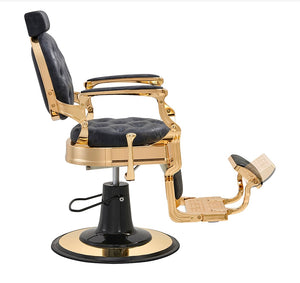 Yale Barber Chair - Gold