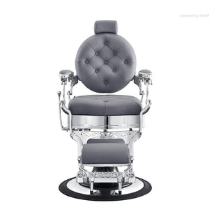 Vanquish Vintage Barber Chair with Chrome Frame