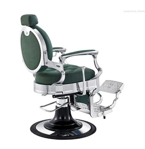 Vanquish Vintage Barber Chair with Chrome Frame