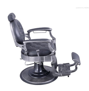 Vanquish Antique Barber Chair-Brushed Frame