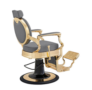 Princeton II Barber Chair - Gold