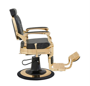 Princeton II Barber Chair - Gold