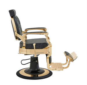 Princeton II Barber Chair - Gold