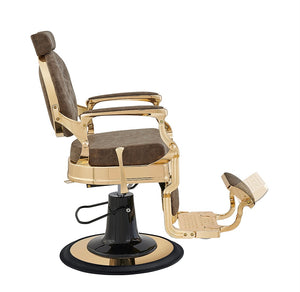 Princeton II Barber Chair - Gold