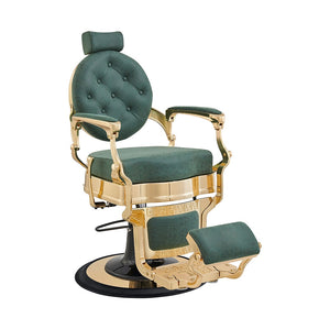 Princeton II Barber Chair - Gold