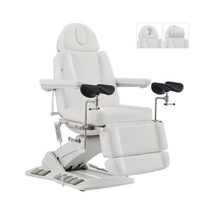 Geneva Exam Table with stirrups-4 Motors with Hand & Foot Remote