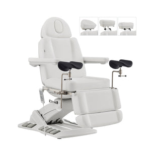 Geneva Exam Table with stirrups-4 Motors with Hand & Foot Remote