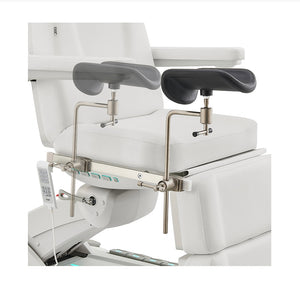 Geneva Exam Table with stirrups-4 Motors with Hand & Foot Remote