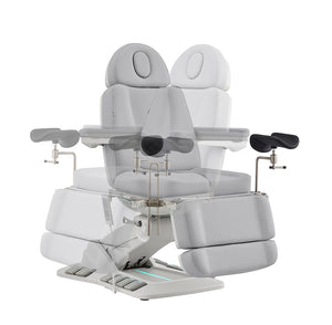 Geneva Exam Table with stirrups-4 Motors with Hand & Foot Remote