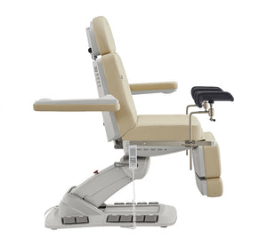 Geneva Exam Table with stirrups-4 Motors with Hand & Foot Remote