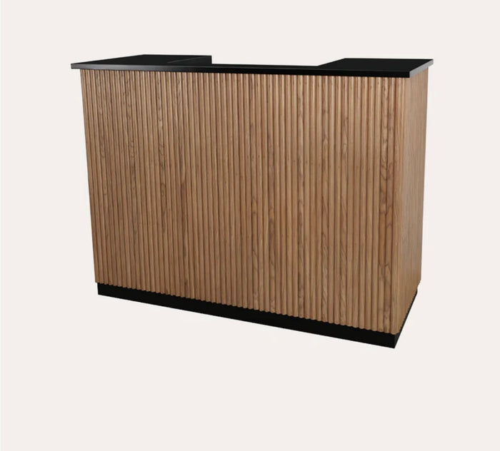 Noir Tambour Reception Desk