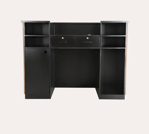 Noir Tambour Reception Desk