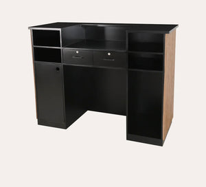 Noir Tambour Reception Desk