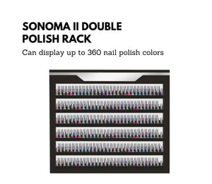 Sonoma II Double Polish Rack