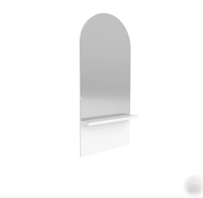 ARCHED MIRROR W/ LEDGE