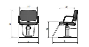 Jaguar Barber Chair