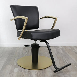 Manhattan Gold Salon Chair