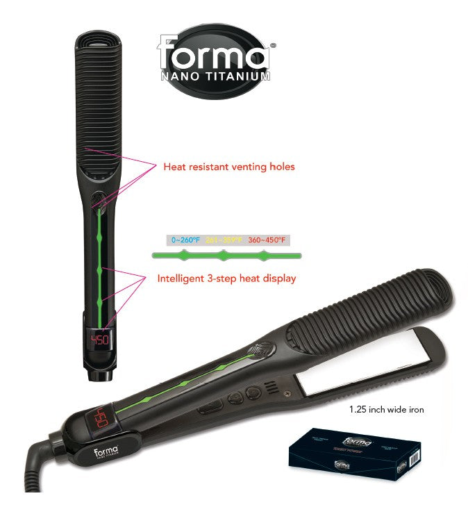 iCON PLANETFORM NANO（美品） Forma® Nano Titanium Flat Iron