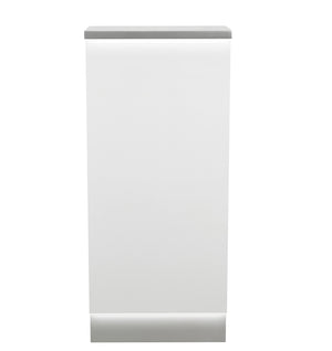Juno LED Lighted Storage Reception Desk - Double Door