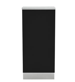 Juno LED Lighted Storage Reception Desk - Double Door