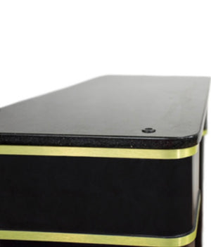 Sonoma II Manicure Table (Black/Gold)