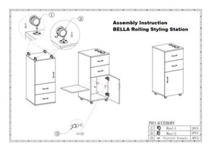 Bella Rolling Styling Station