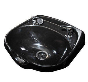 Oval Wall-Mounted Shampoo Bowl