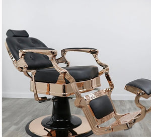 Knockout Rose Gold Barber Chair