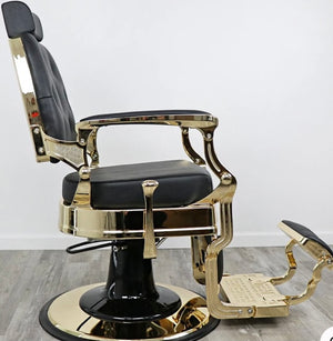 Knockout Gold Barber Chair