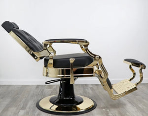 Knockout Gold Barber Chair