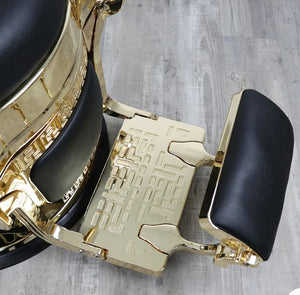 Knockout Gold Barber Chair