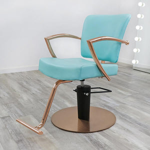 Manhattan Rose Gold Salon Chair