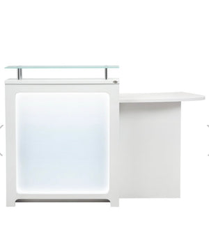 Galliano LED lighted Reception Desk