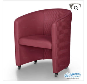 Chiq Quilted Tube Chair