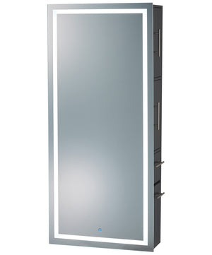 Pibbs Lumina LED Salon Mirror & Storage Server